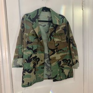 VINTAGE army/military oversized jacket